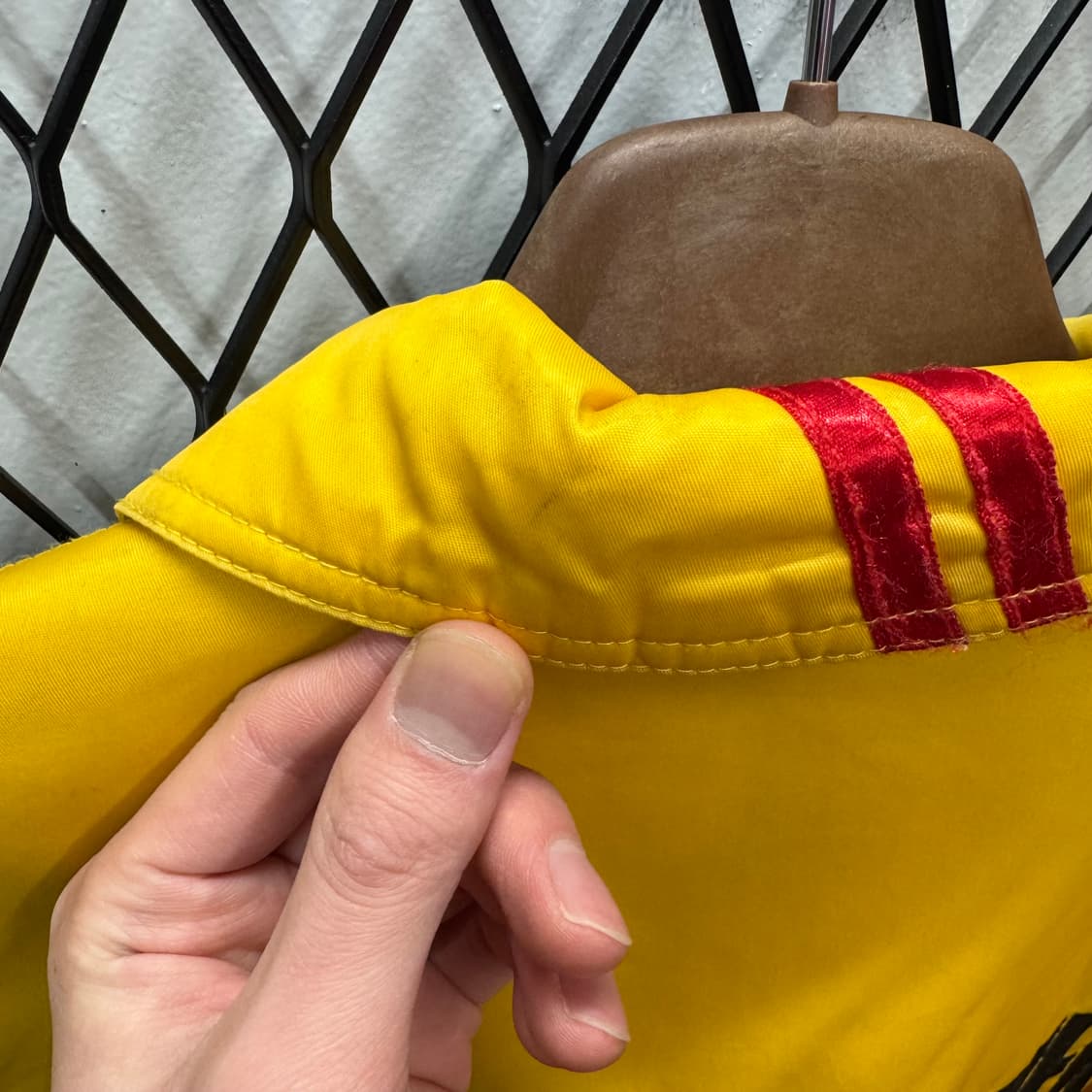 00s 옐로우 콘 레이싱 BRP 레터링 패치 디테일 레이싱 자켓 옐로 상품이미지10