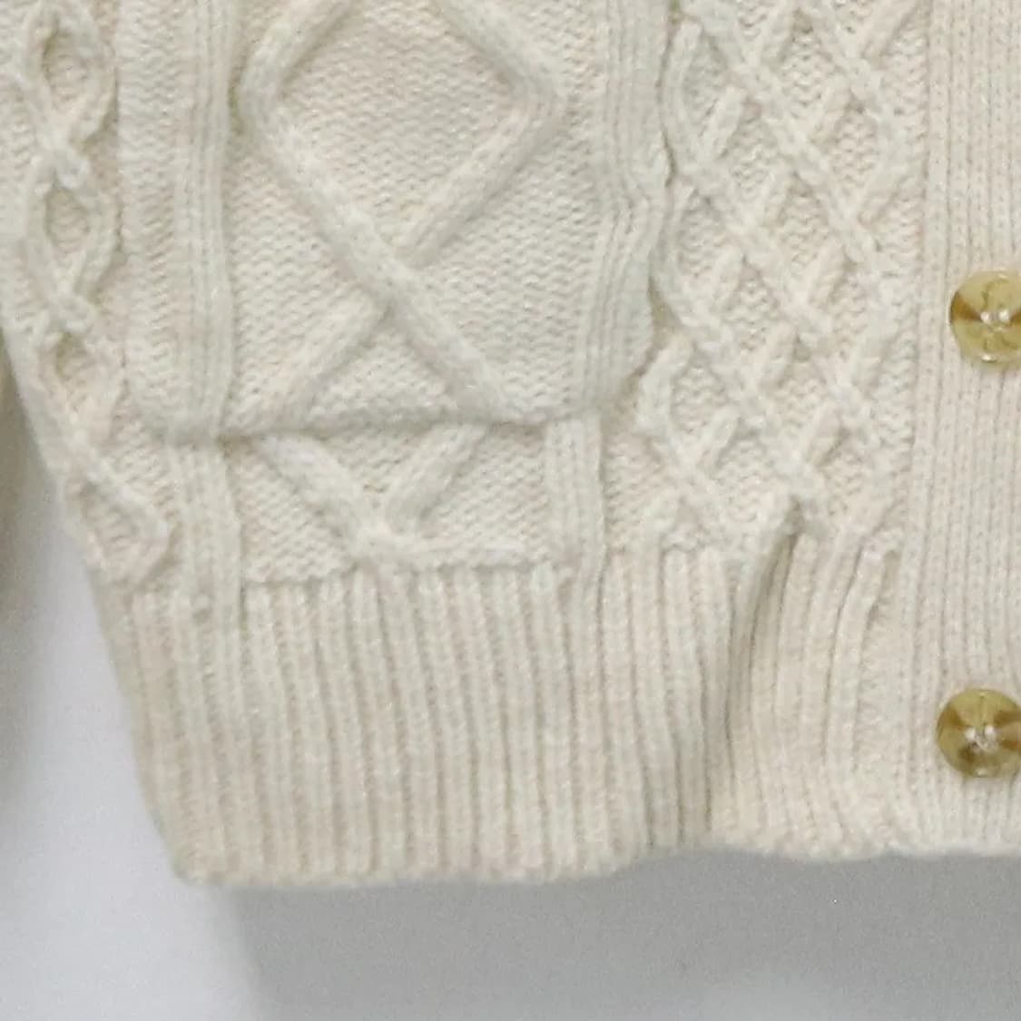 SEVENDAYS SUNDAY 울 혼방 케이블 니트 가디건 63186 상품이미지6