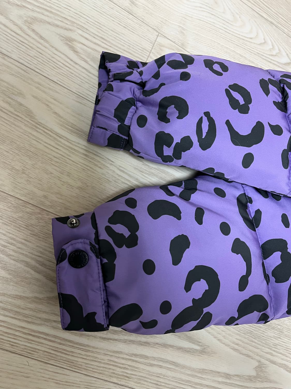 oioi 레오파드 퍼플 패딩  상품이미지6