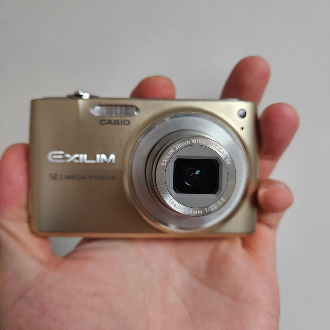 [태연 방지민 디카] 카시오 엑슬림 EX-Z400 골드 빈티지 디카 상품이미지2