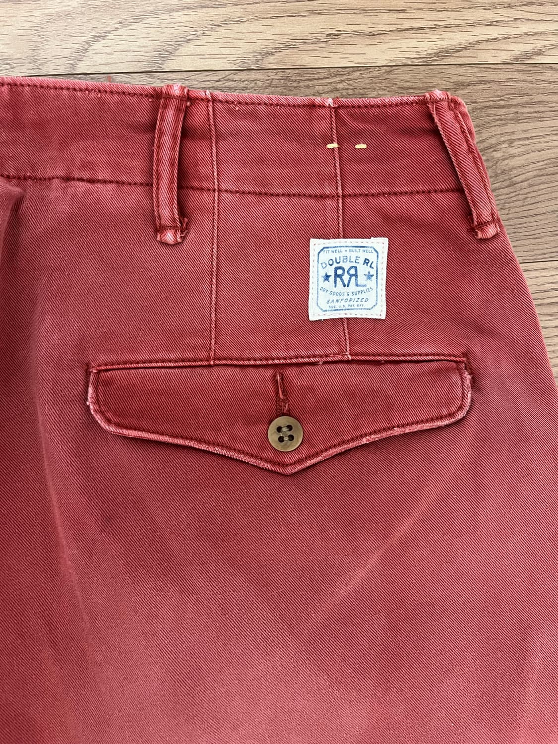 더블알엘 RRL 코튼 워싱 트윌 치노 팬츠 W31 L30 상품이미지6