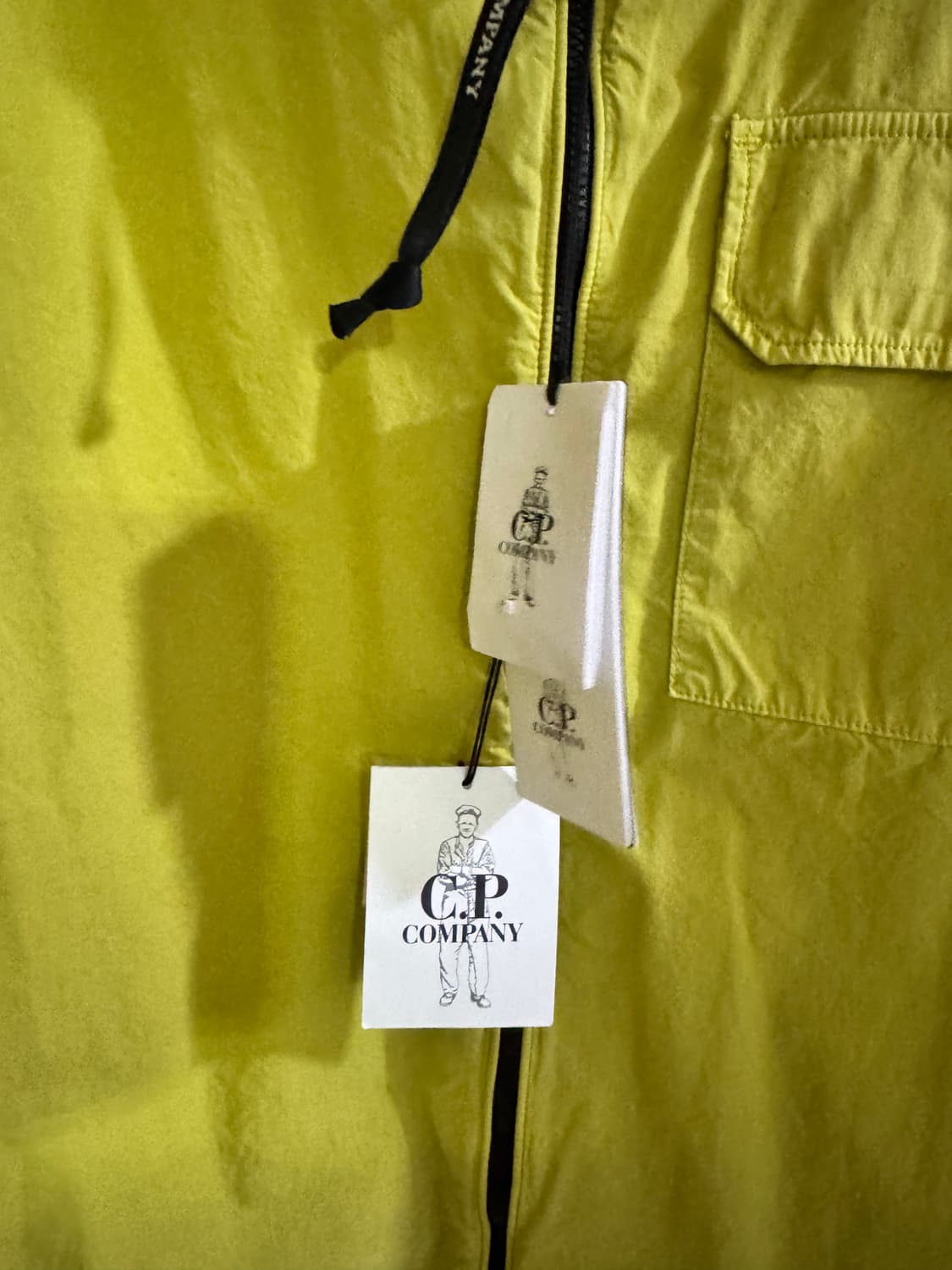 새상품) C.P. 컴퍼니 개버딘 지퍼 셔츠 XL 상품이미지4