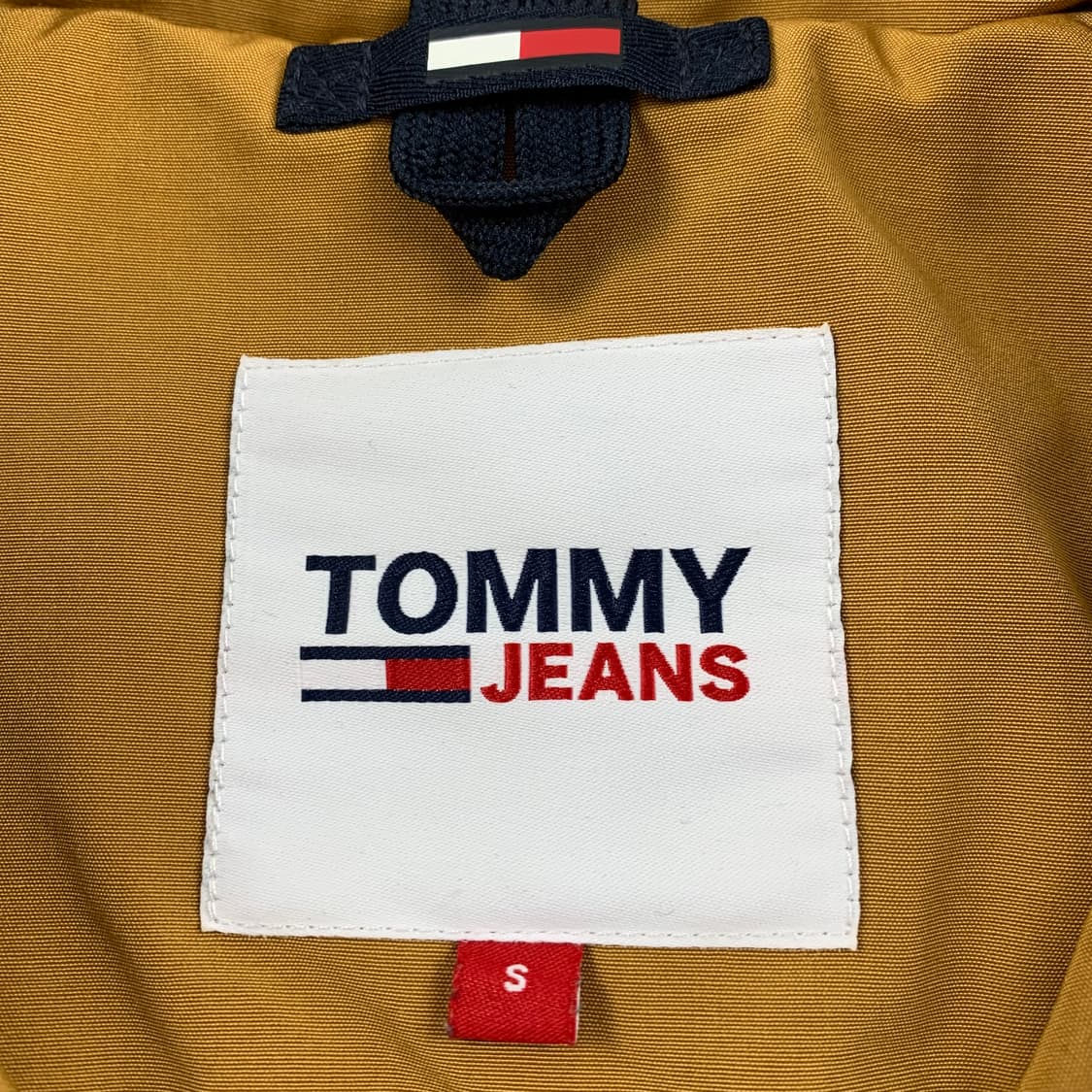 타미 진스 자수로고 컬러블록 플리스 아노락 상품이미지8