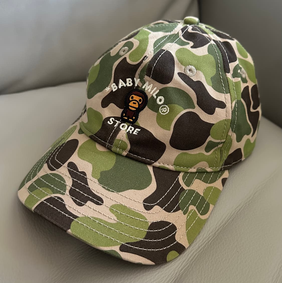 베이프 베이비마일로 카모 볼캡 모자 상품이미지1