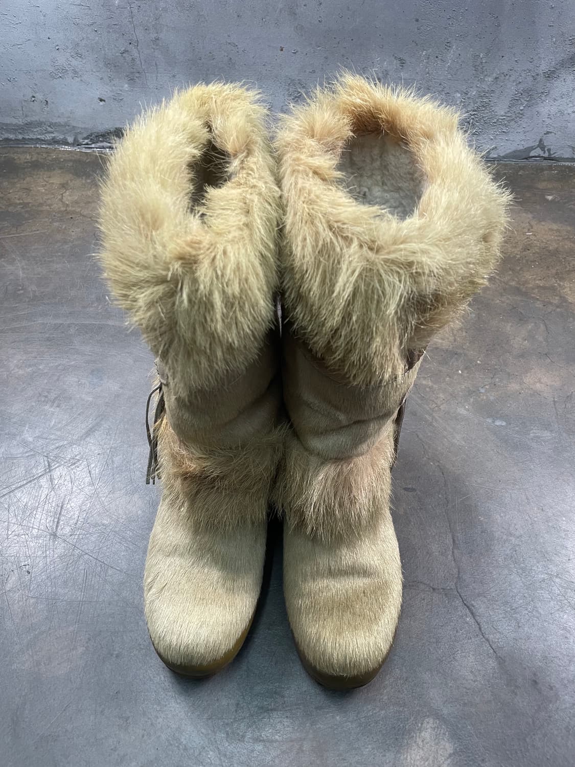 Tecnica 고트 퍼 부츠 상품이미지5