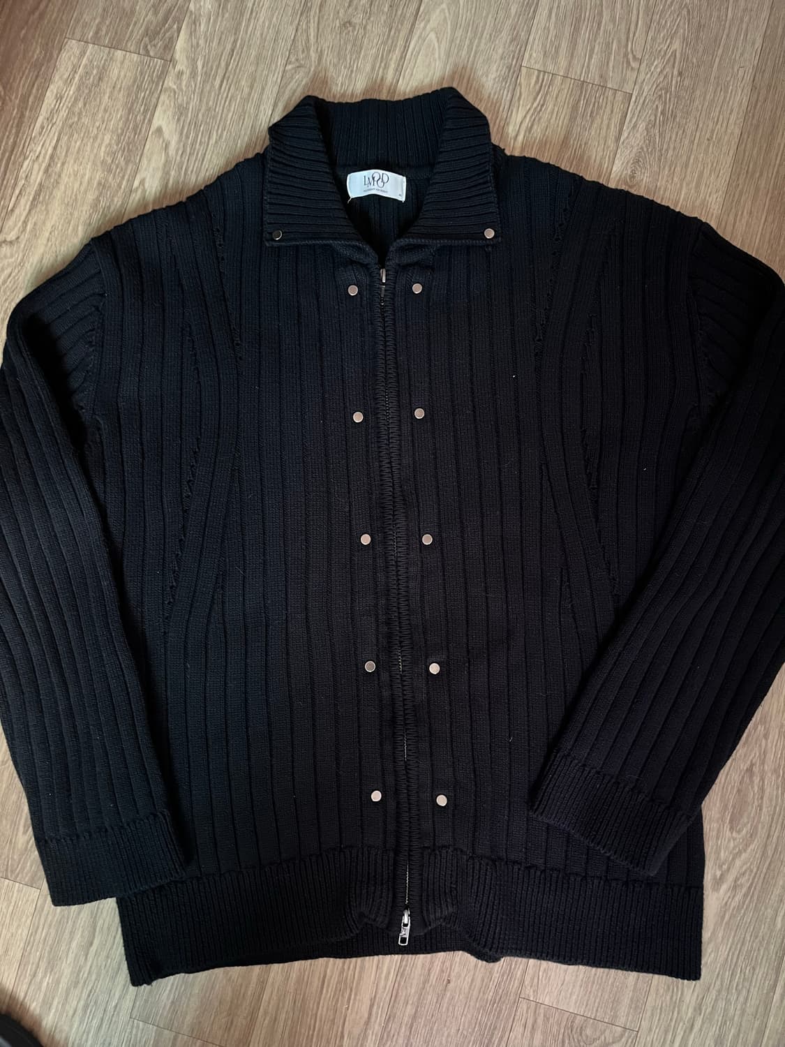 엘무드 니트 집업 46 상품이미지3