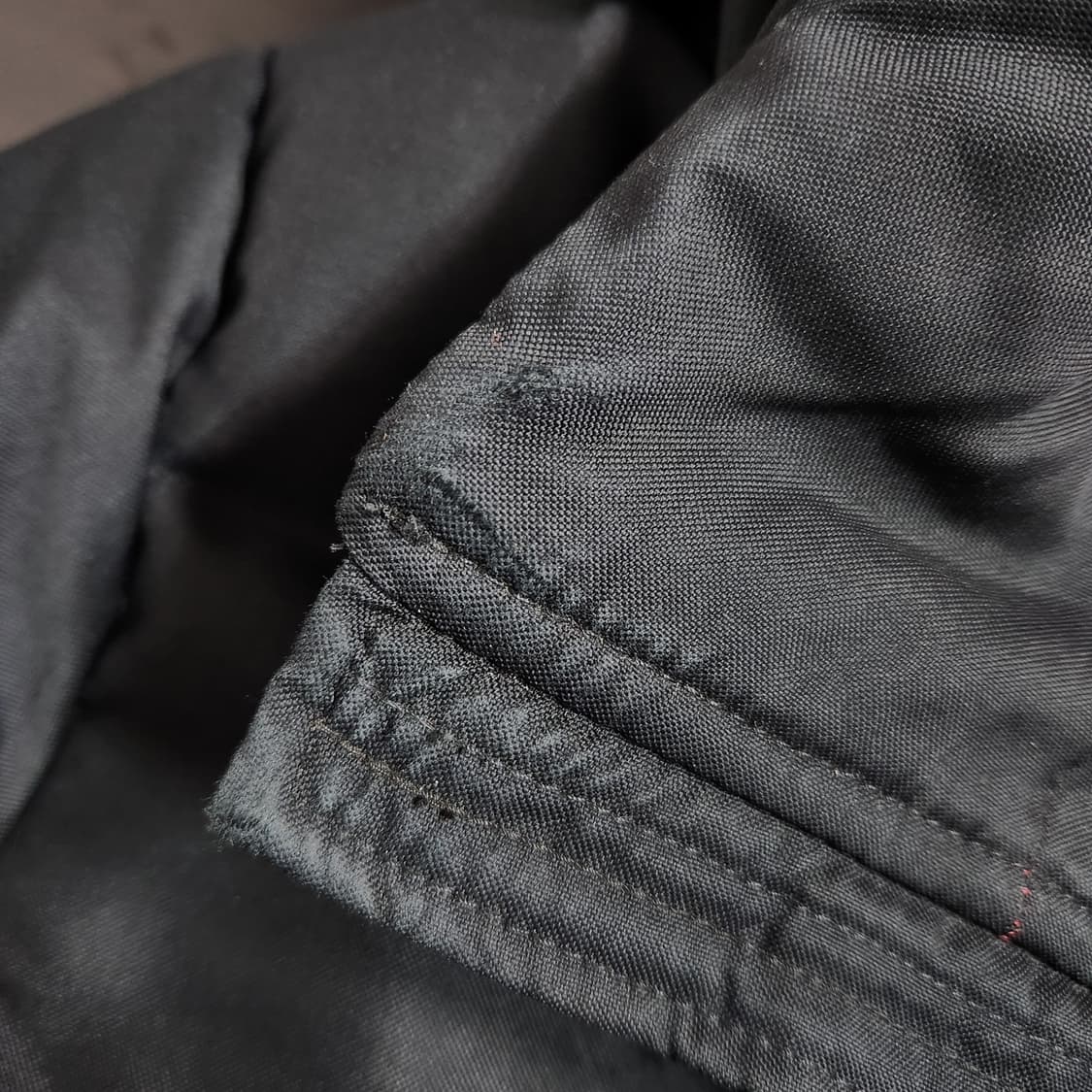 H970 [S] 피레넥스 너구리털 오리털 패딩 점퍼 상품이미지7