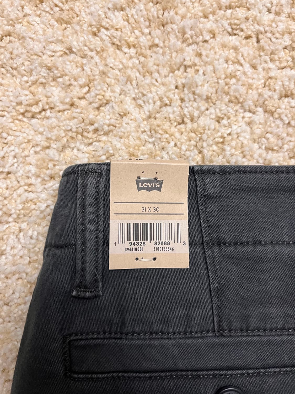 [새상품] 리바이스 XX 카고테이퍼드 Pilot Black (31x30) 상품이미지7