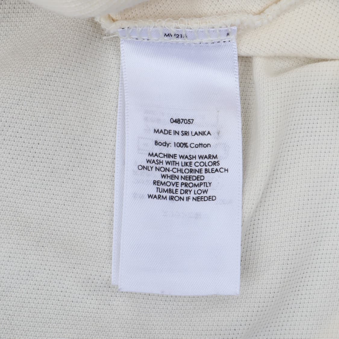 폴로 랄프로렌 아이보리 빅포니 pk 롱슬리브 티셔츠 상품이미지9