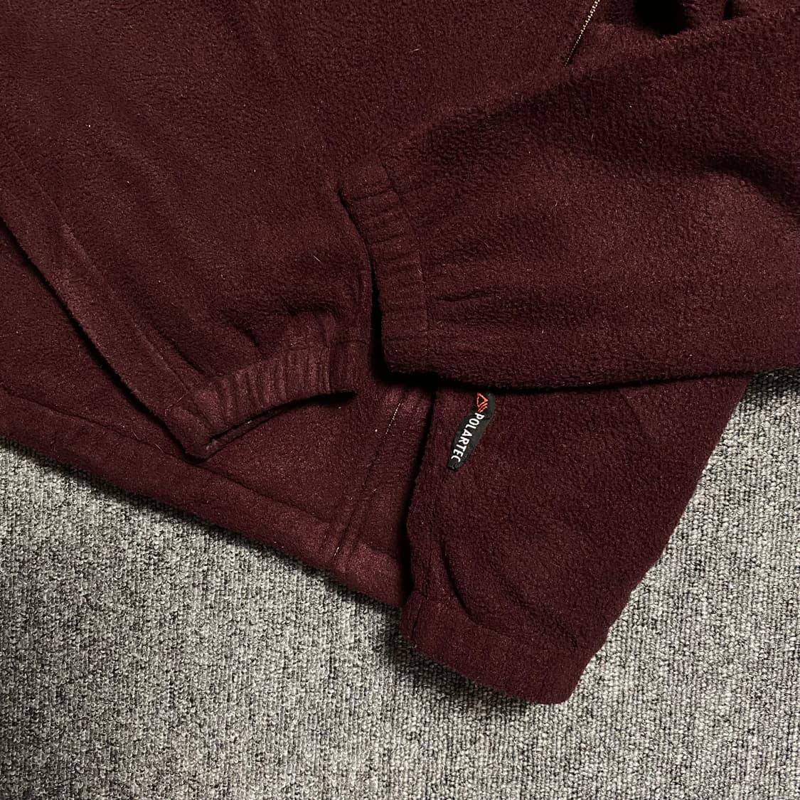 🌊Polo Polatec burgundy swingtop jacket 상품이미지6
