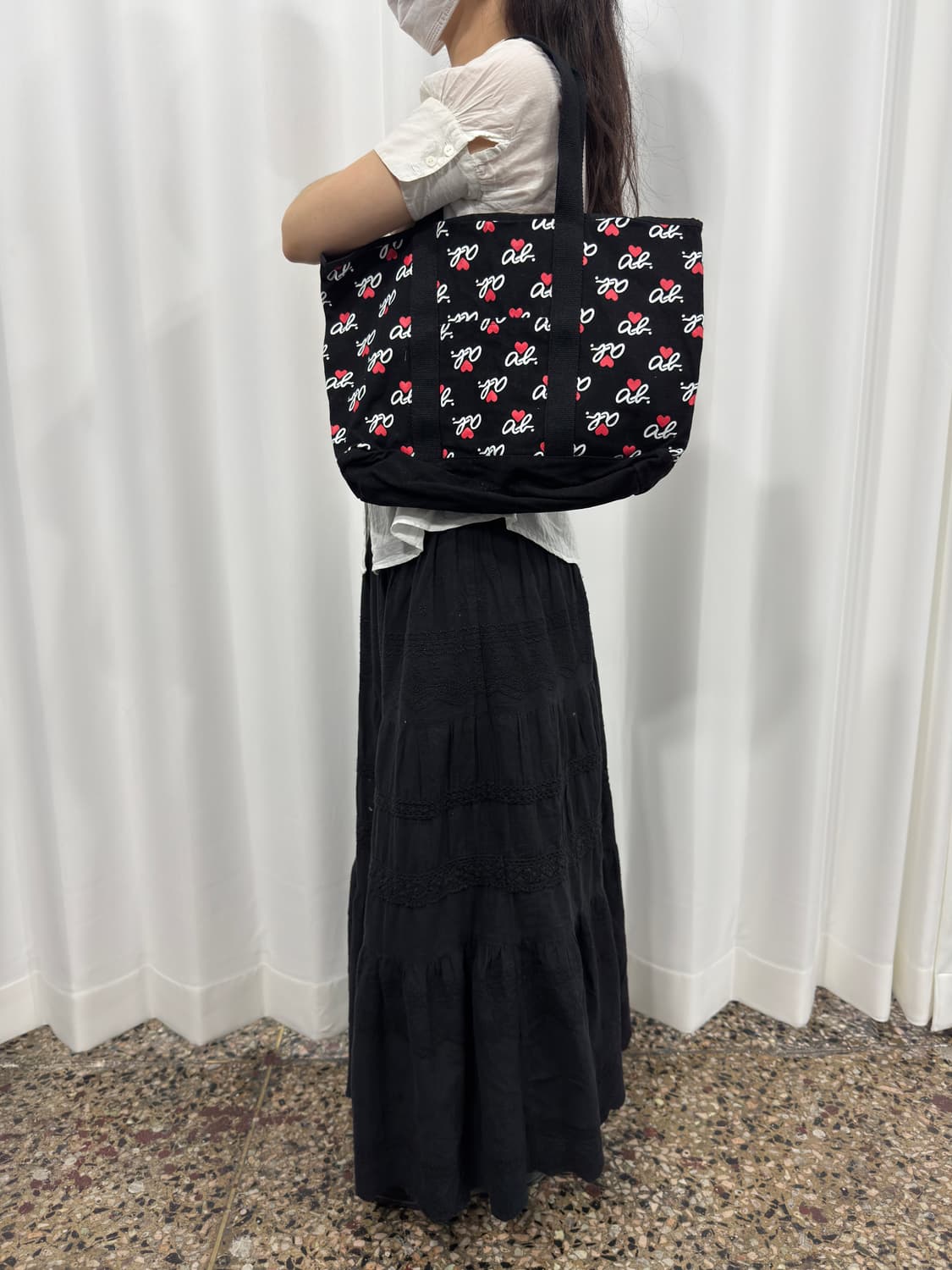 agnes b pattern bag 상품이미지4