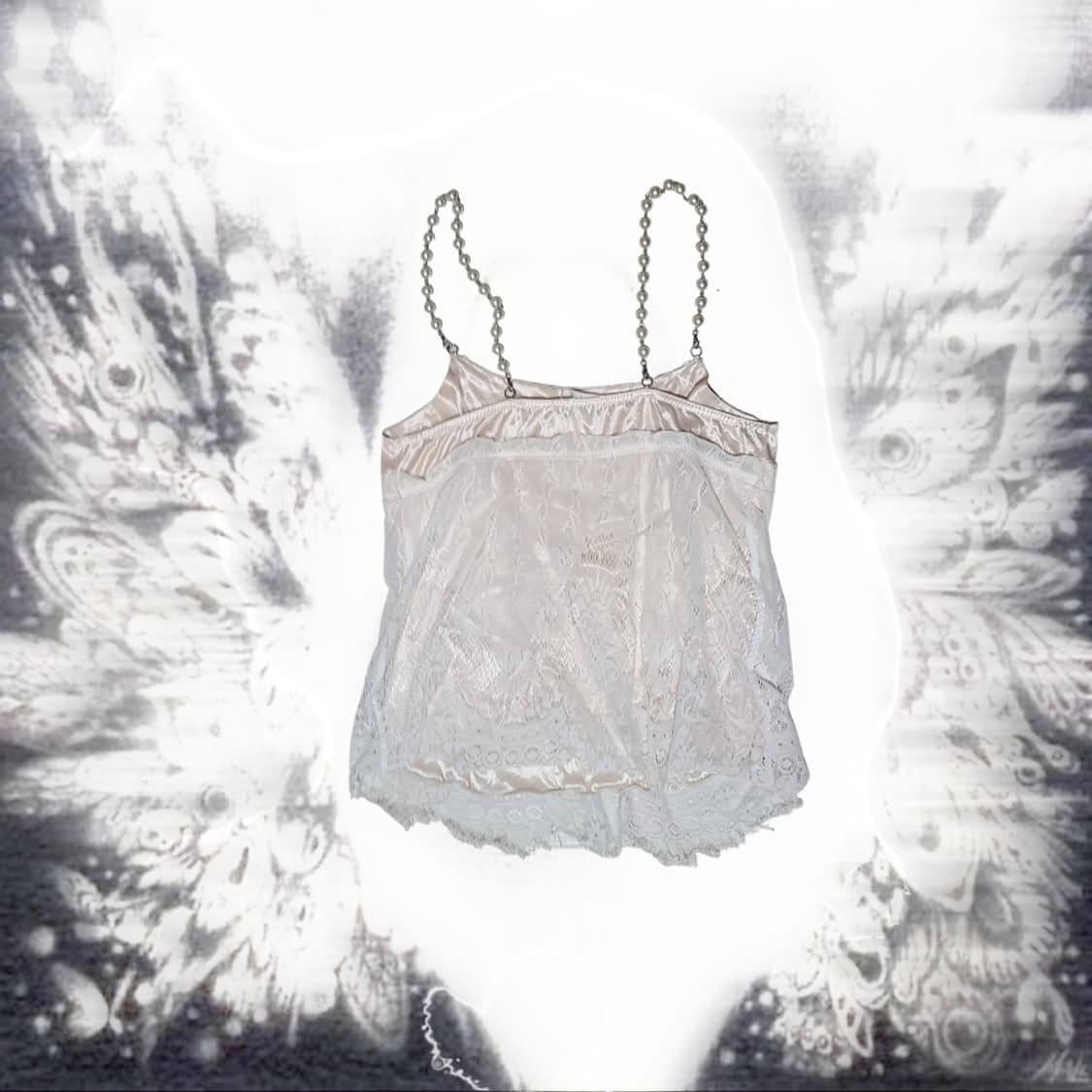 Vintage pearl fairy slip top 상품이미지3