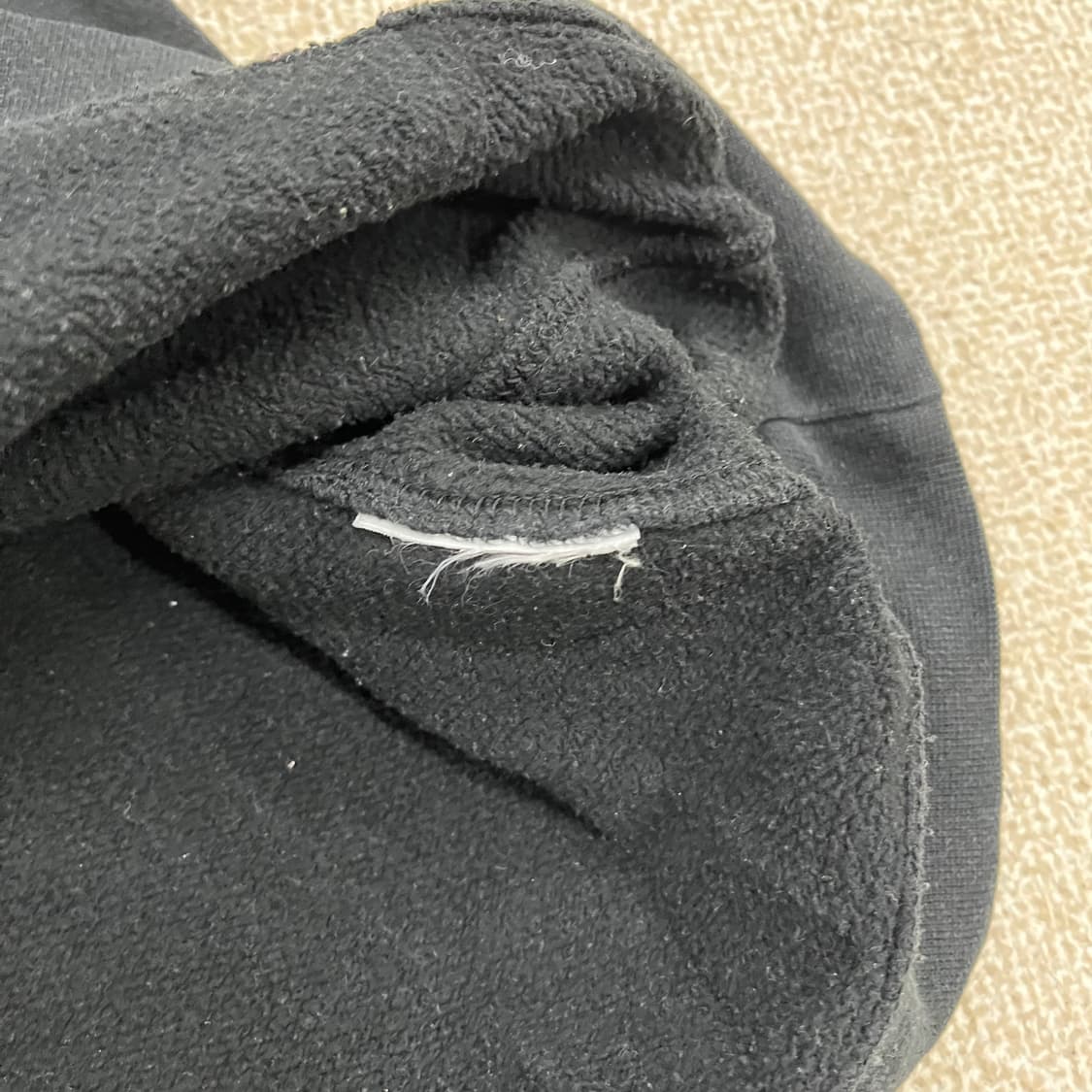 2XL 나이키 스우시 블랙 긴팔 후드티 0128M 상품이미지3