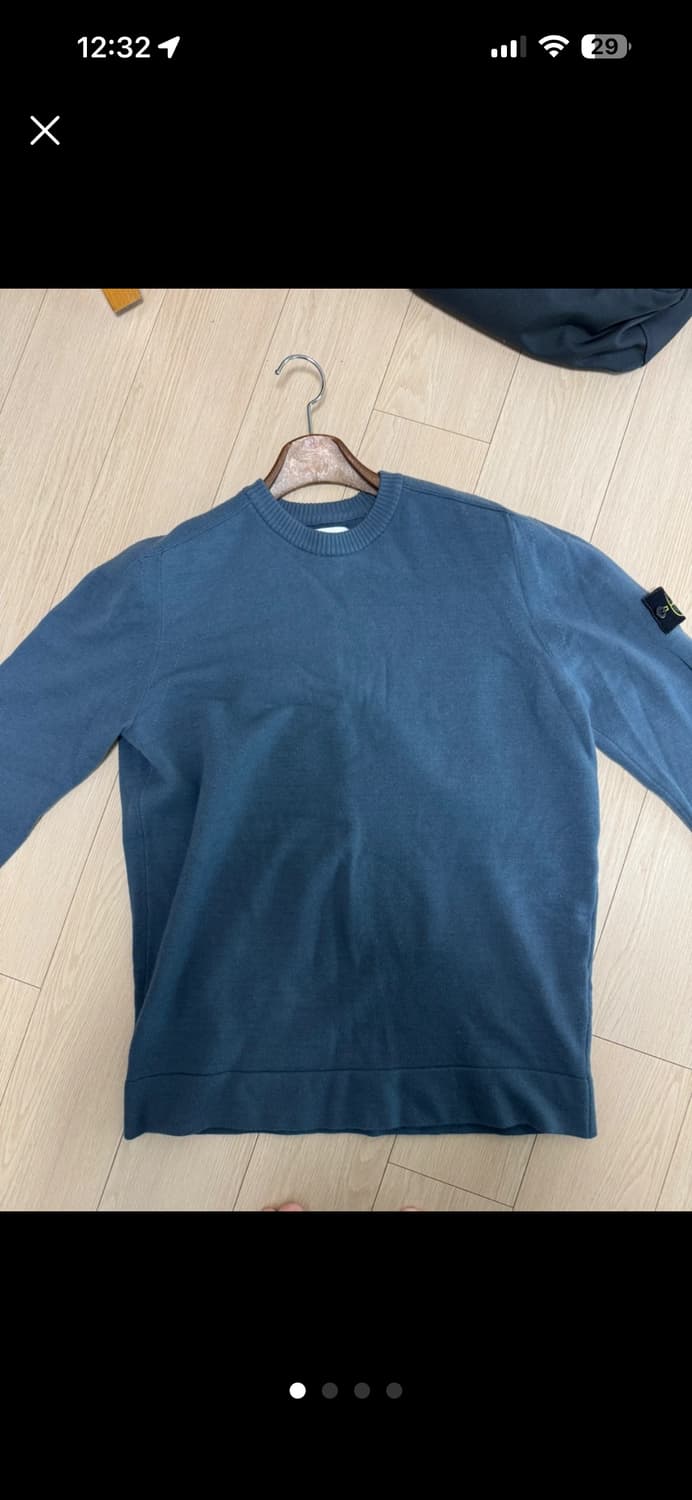 스톤아일랜드 스틸블루 니트 L사이즈 상품이미지2