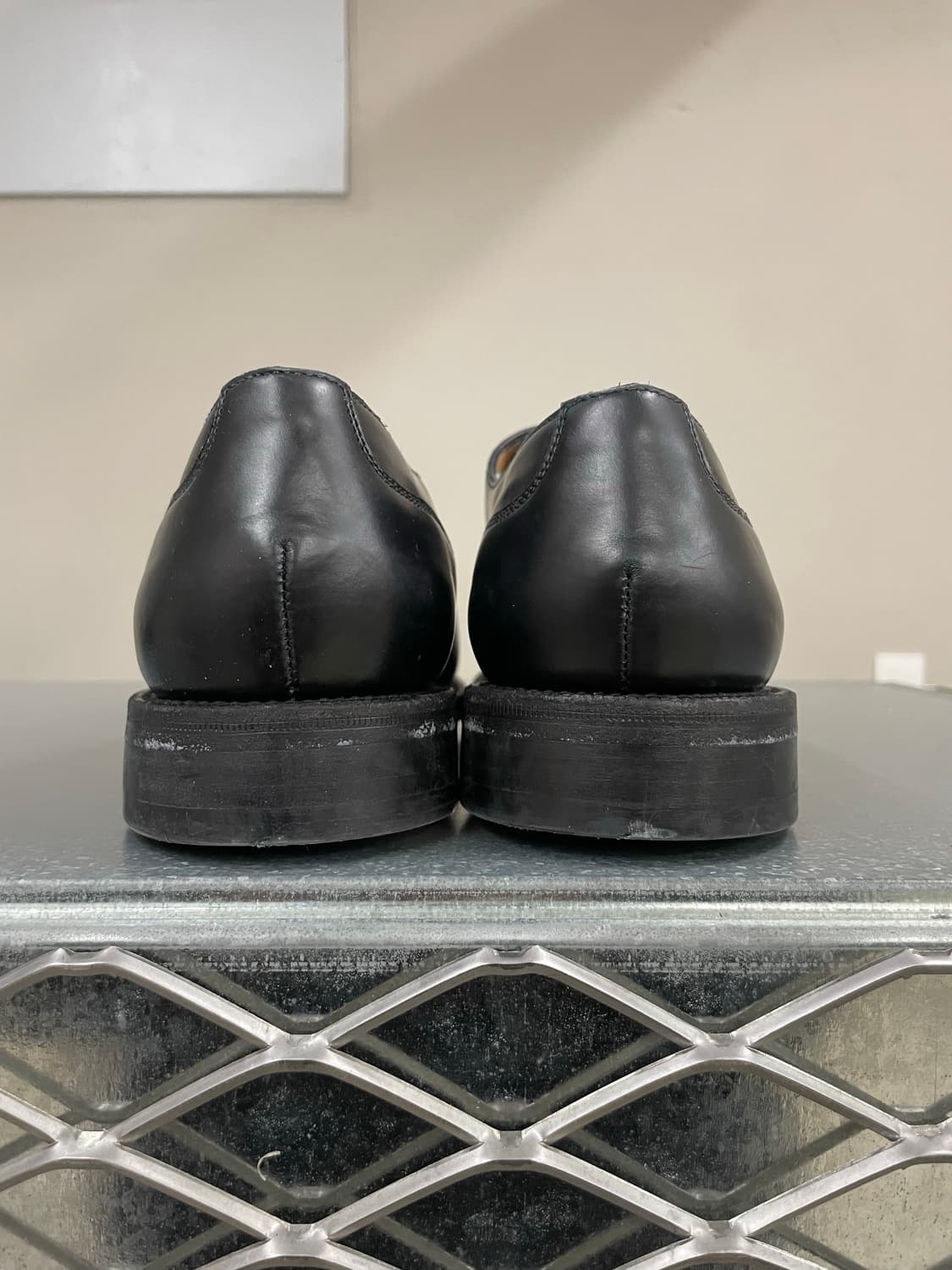 얀코 레더 로퍼 블랙 9.5 상품이미지3