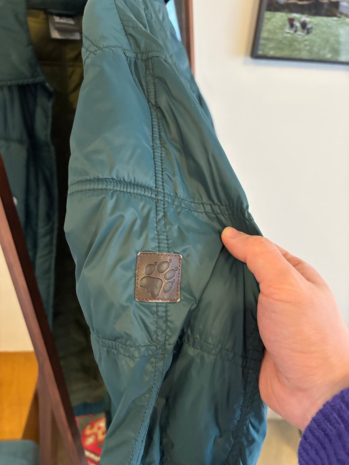 잭울프스킨 퀼팅 자켓잭울프스킨 퀼팅 자켓 상품이미지10