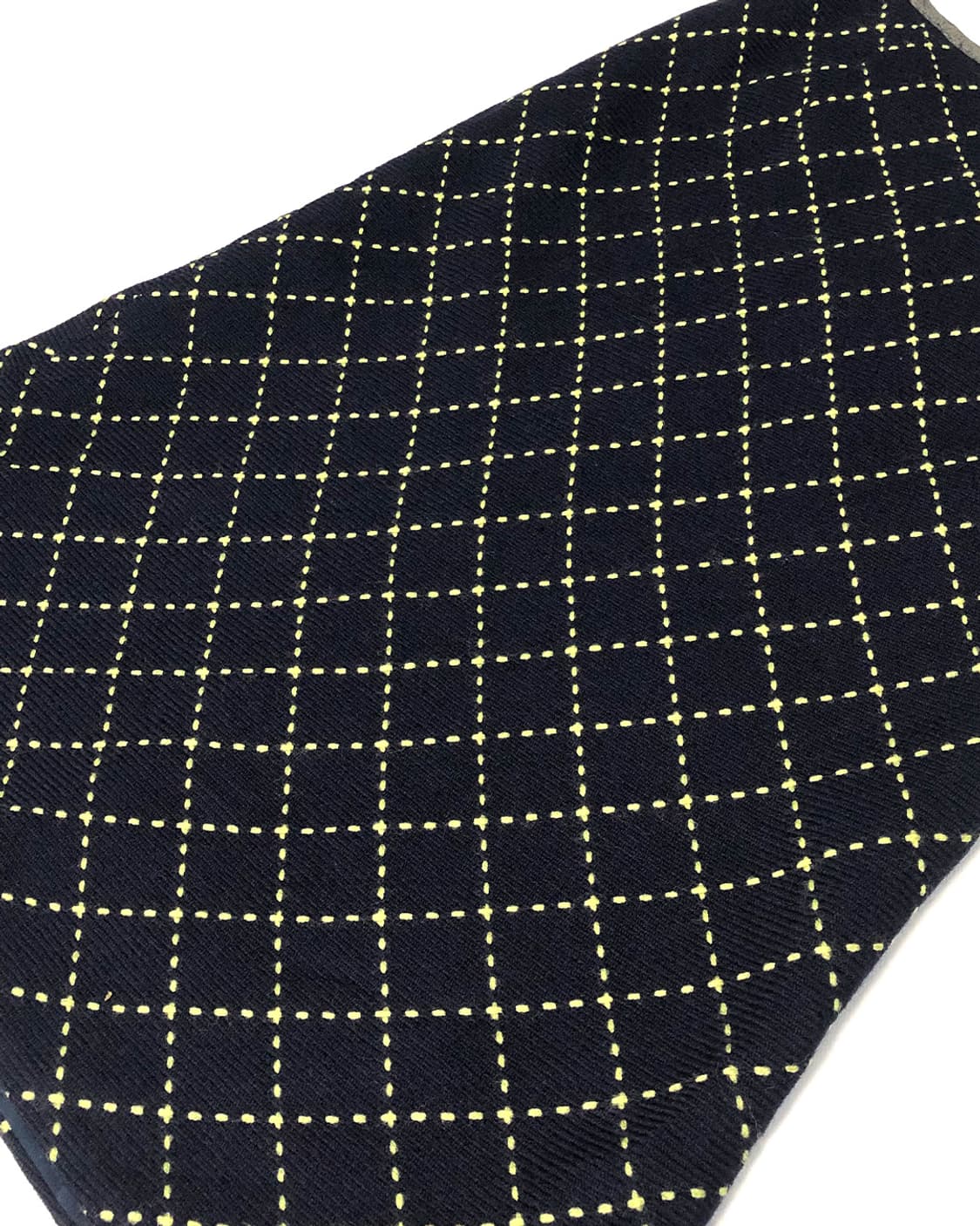 Vintage 네이비 체크 미디스커트  상품이미지5