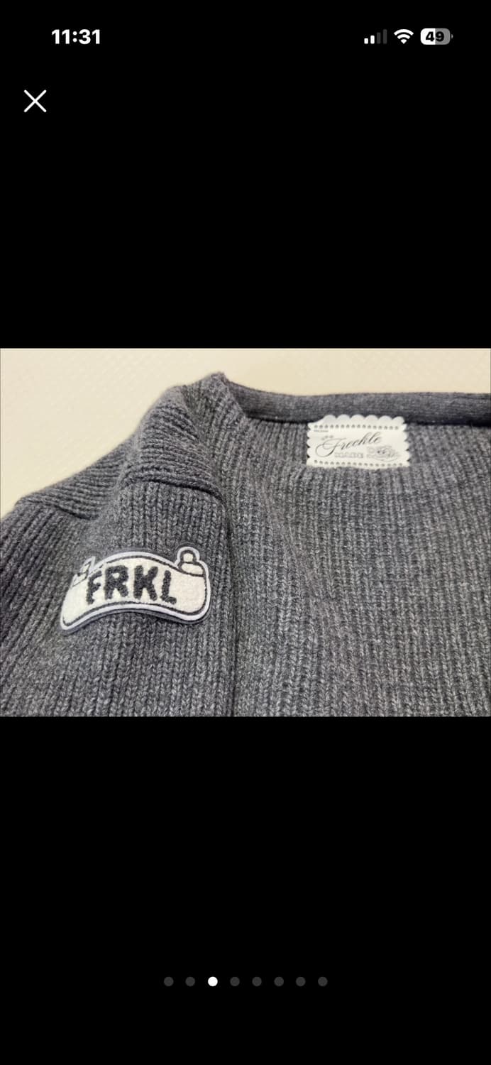 프레클 freckle bulky pullover 니트 상품이미지5