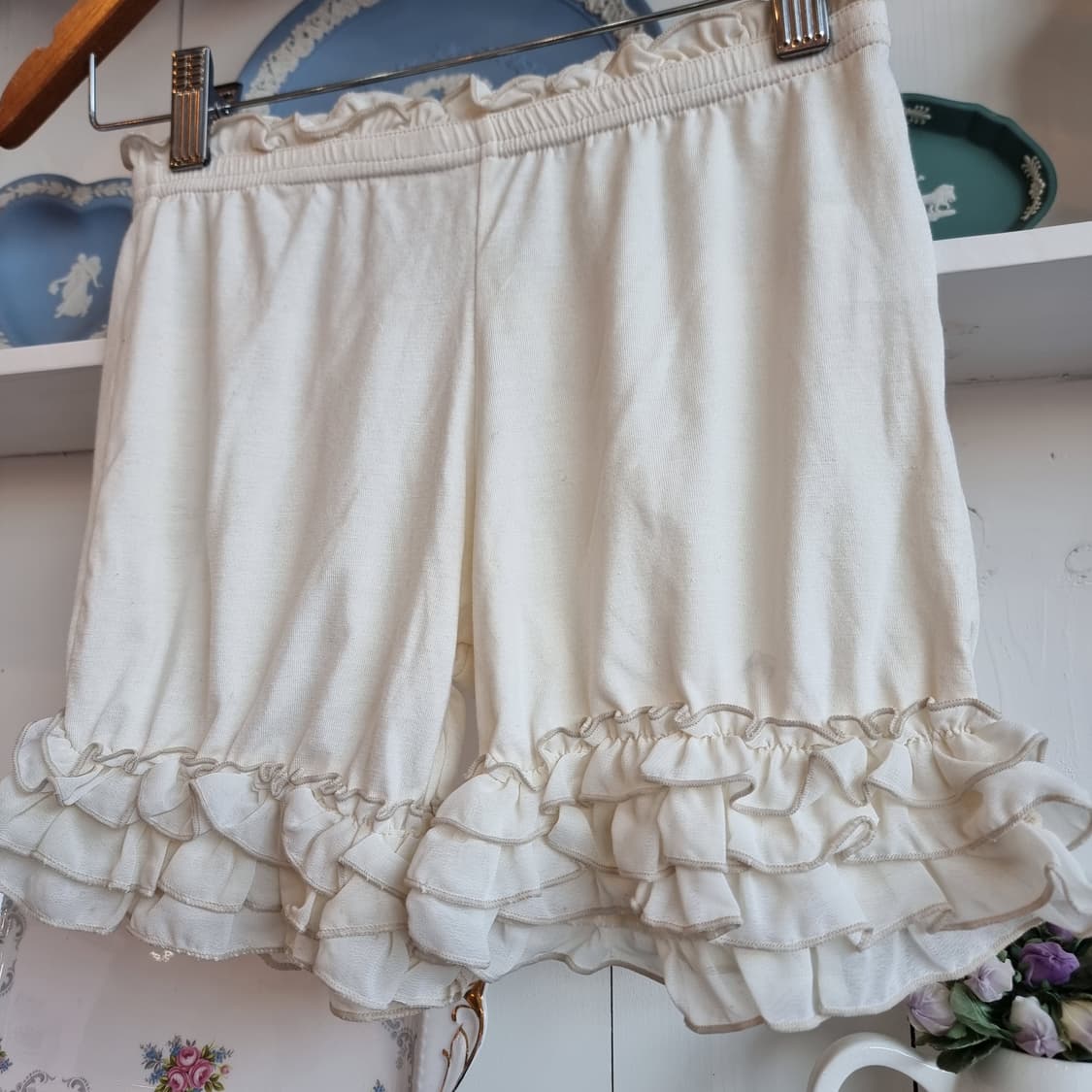 아이보리 프릴 속바지 상품이미지3