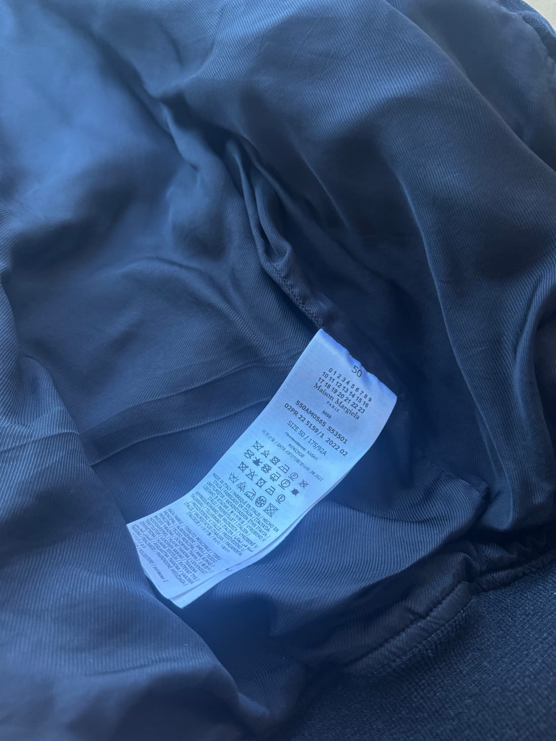 마르지엘라 벨벳 자켓 판매 상품이미지3