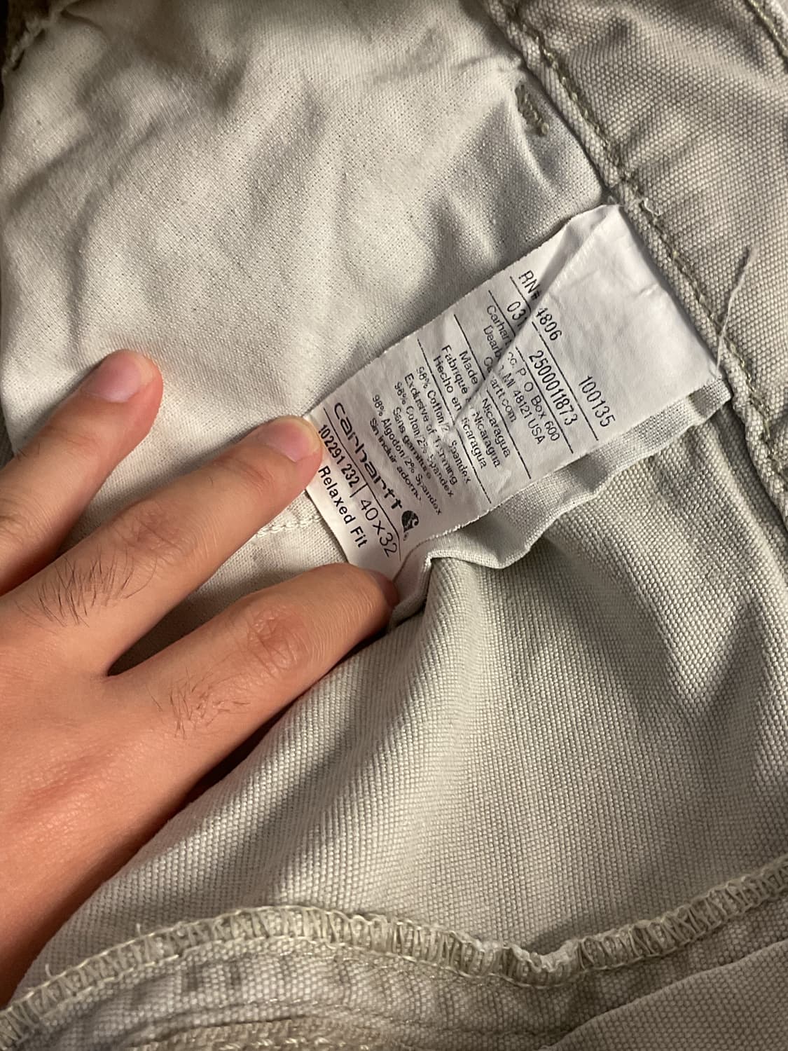 Carhartt work pants 상품이미지8