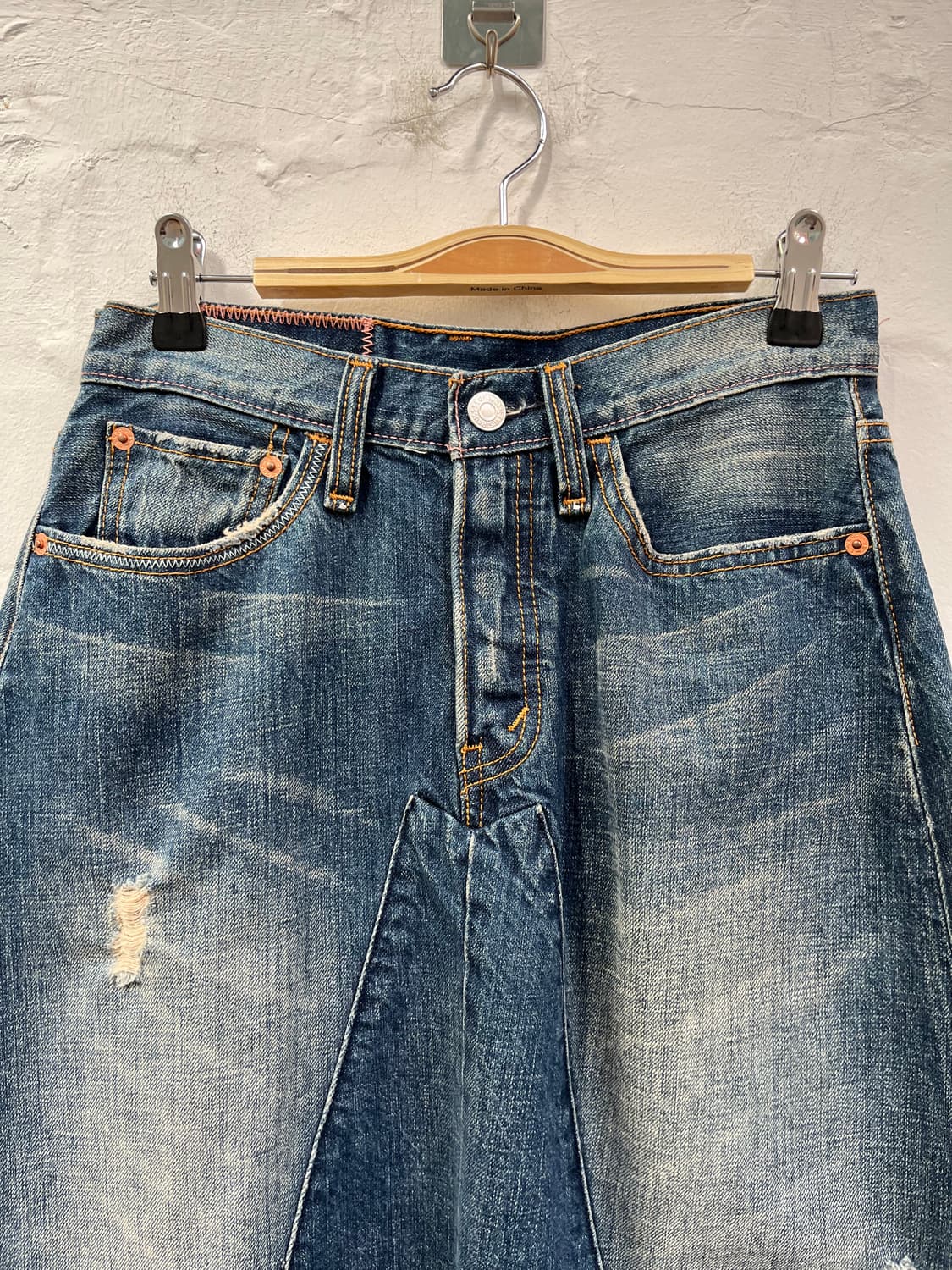 Levis 4S501 데님 스커트 S 상품이미지2