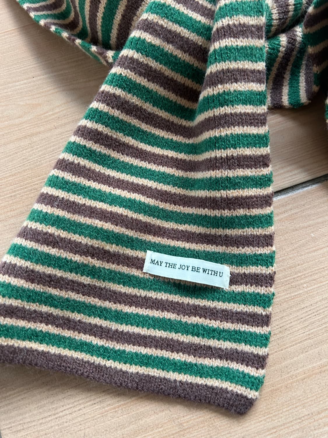 스트라이프 머플러 상품이미지4