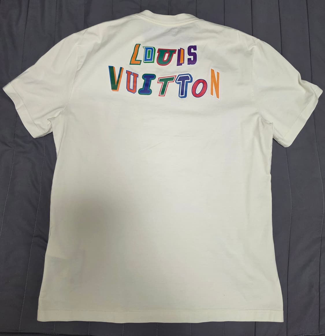 루이비통 NBA 반팔 티셔츠 화이트 L 100-105사이즈 상품이미지2