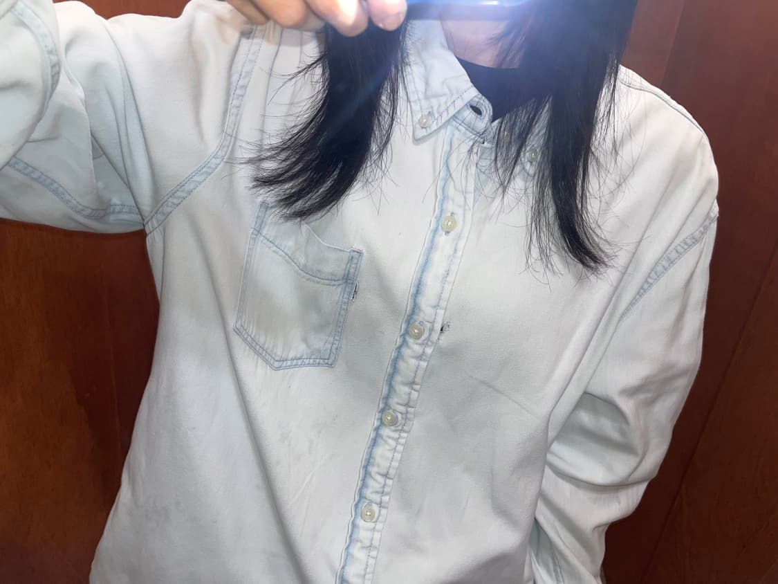 (L) Levi's 리바이스 코튼 데님 셔츠 상품이미지2