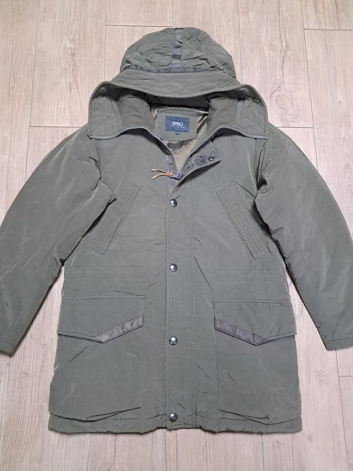 스파오 패딩 파카 남성105  상품이미지1