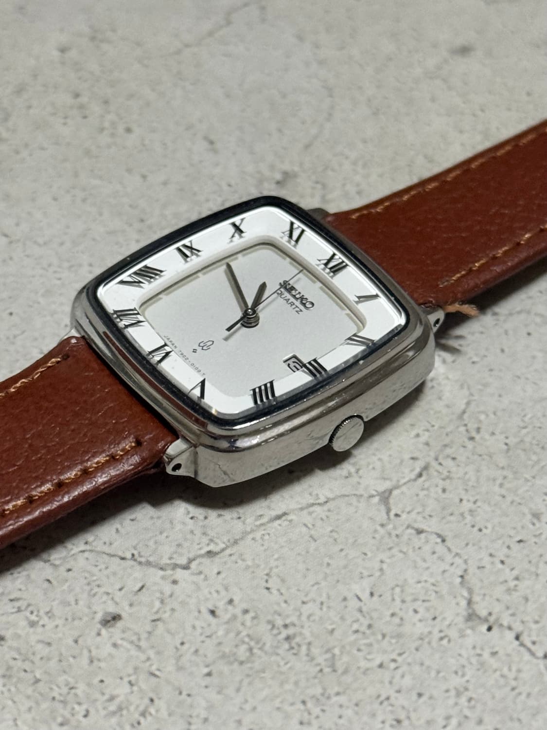 80s 빈티지 세이코 쿼츠 희귀 상품이미지3
