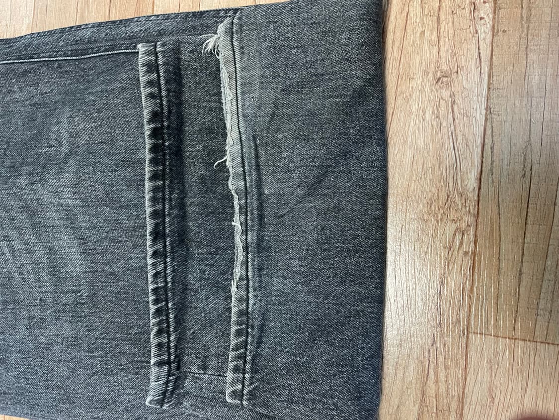 해칭룸 와이드 커브드 진 3사이즈 상품이미지3