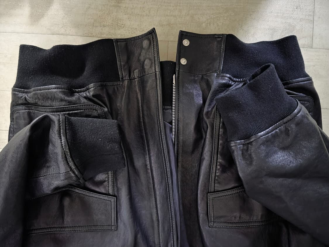 도프제이슨 프리미엄 a-2 램스킨 레더 자켓 xl 상품이미지4