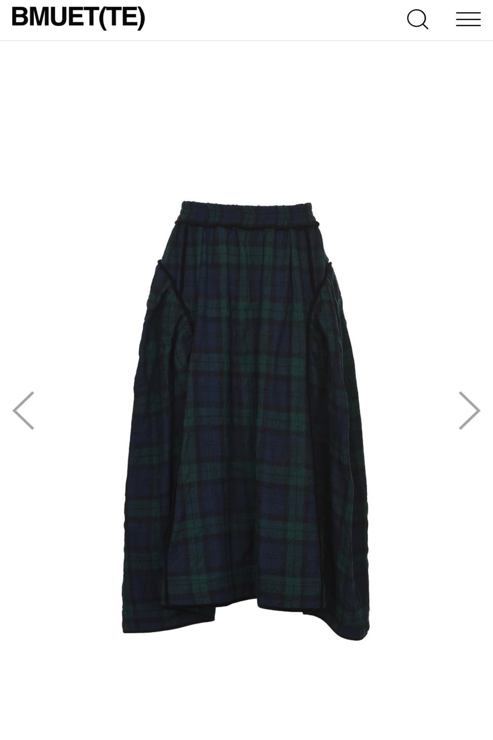 BMUET(TE) 뷔미에트 스커트 상품이미지1