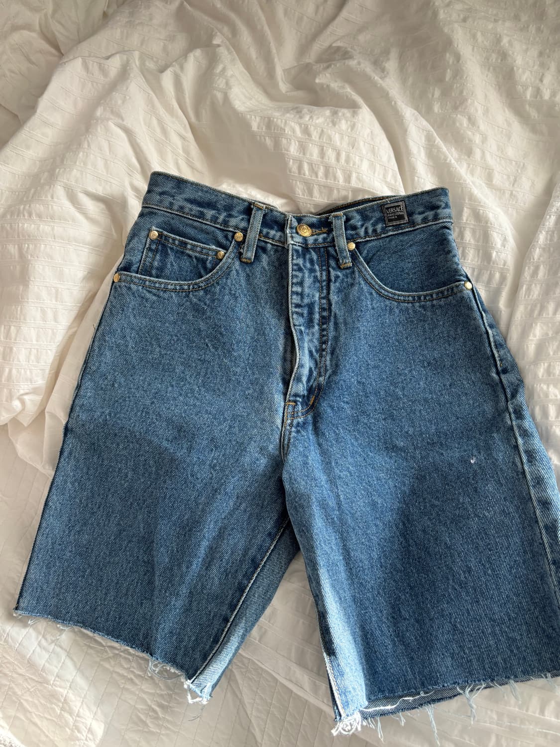 베르사체 데님 반바지 상품이미지2