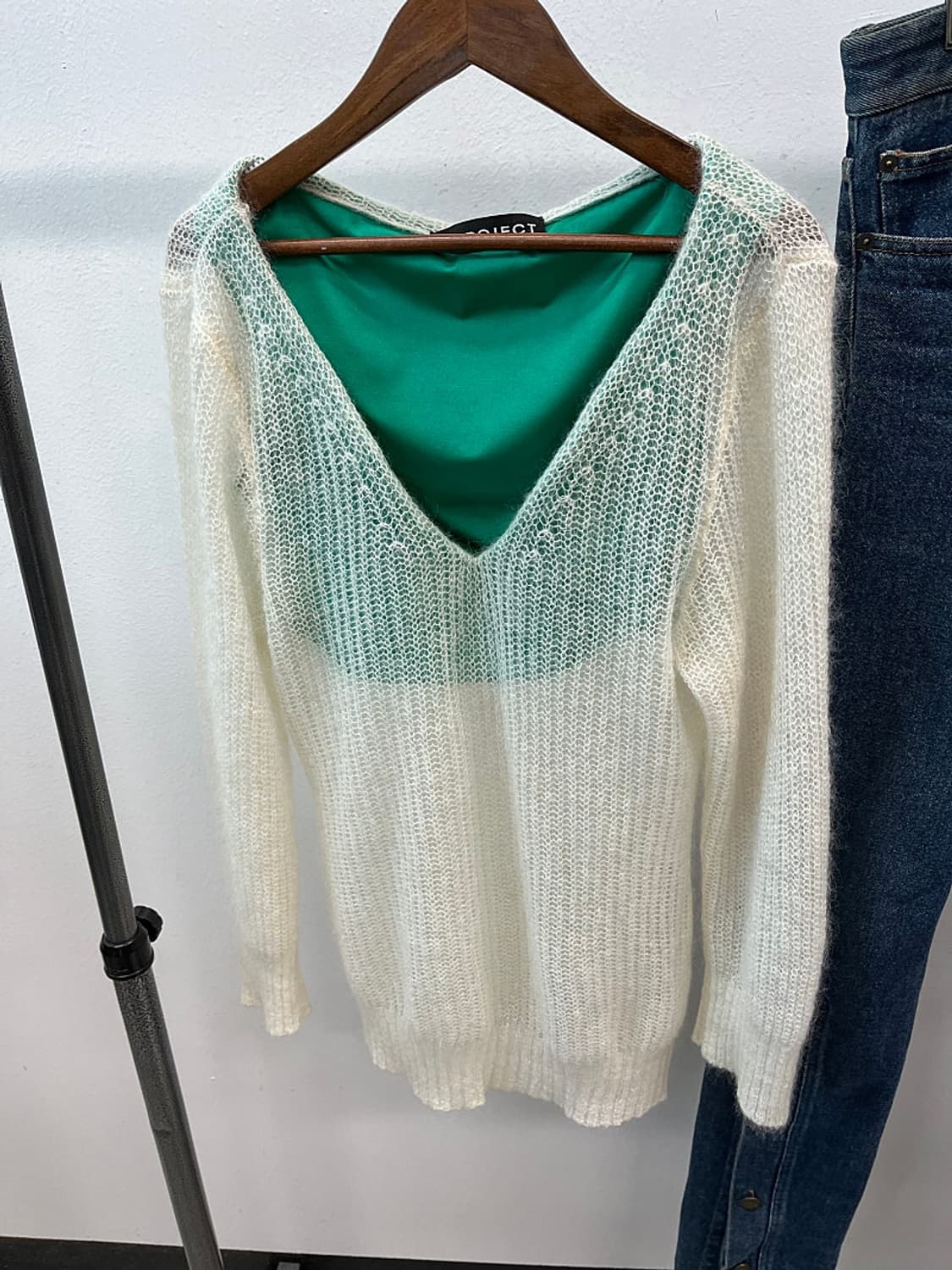 여)  y/project 알파카 레이어드 니트  상품이미지2