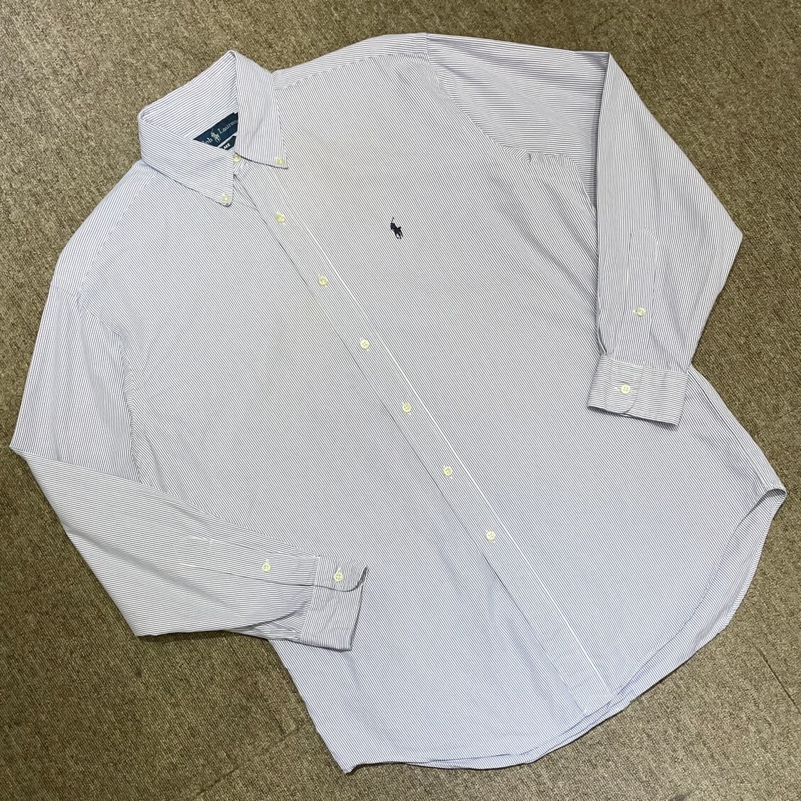 (M) POLO 폴로 랄프로렌 스트라이프 셔츠 블레이크 상품이미지1