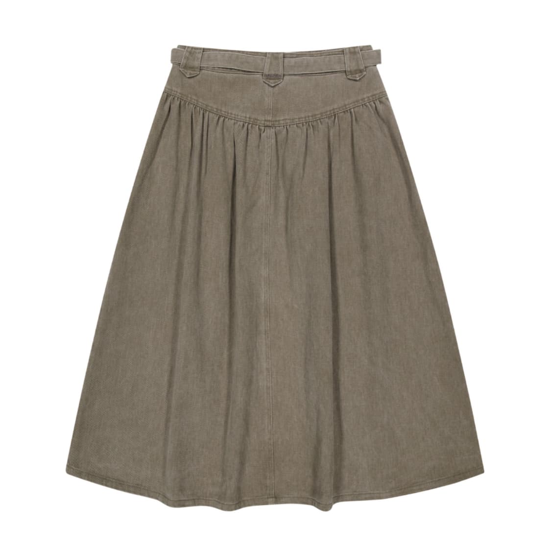 [2] 코이세이오 퍼피 코튼 스커트 브라운 상품이미지9