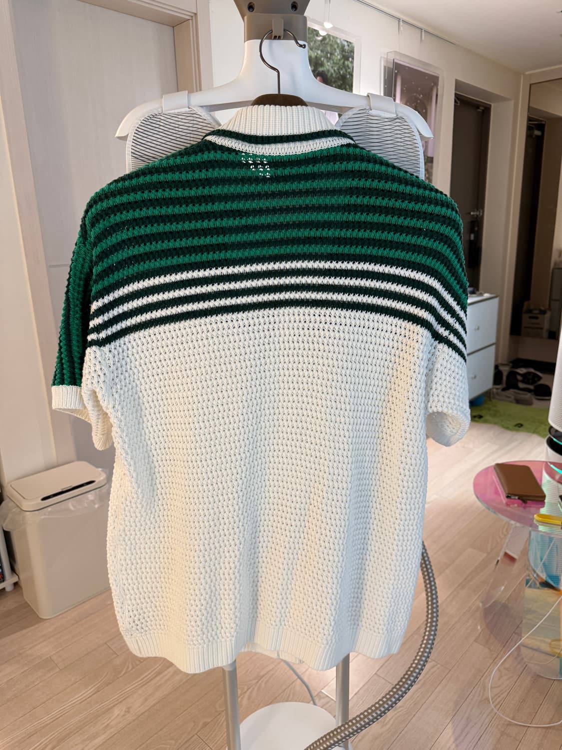 카사블랑카 반팔 니트 상품이미지2