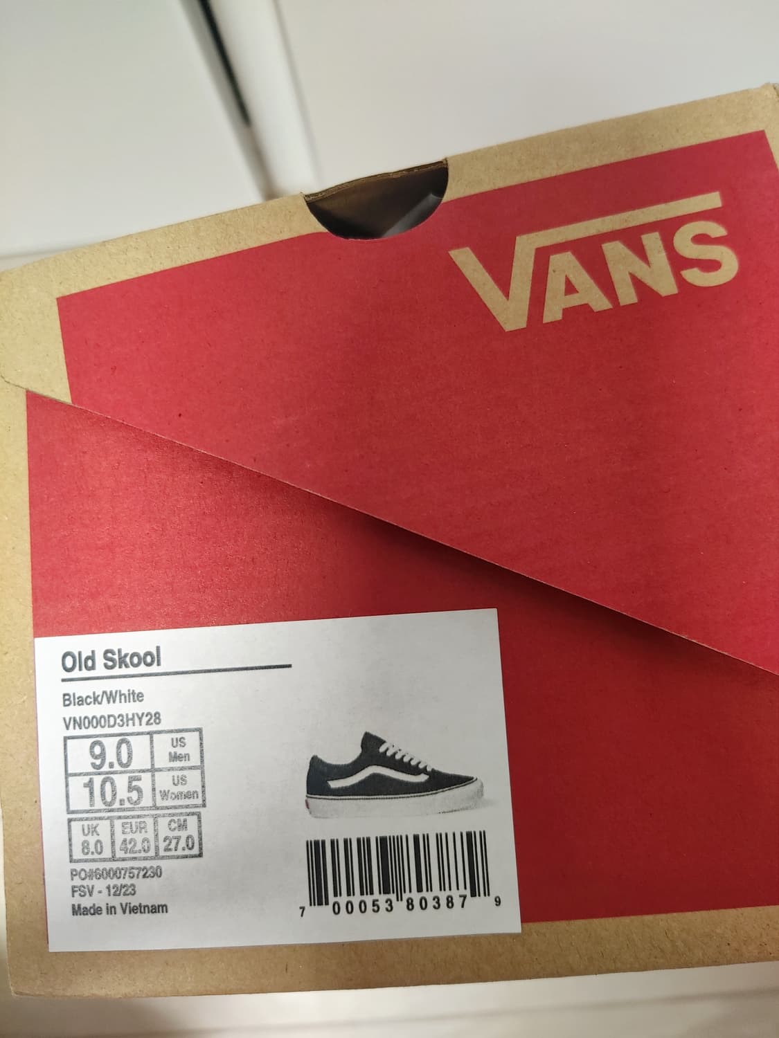 새상품 반스 올드스쿨 블랙 270 상품이미지7