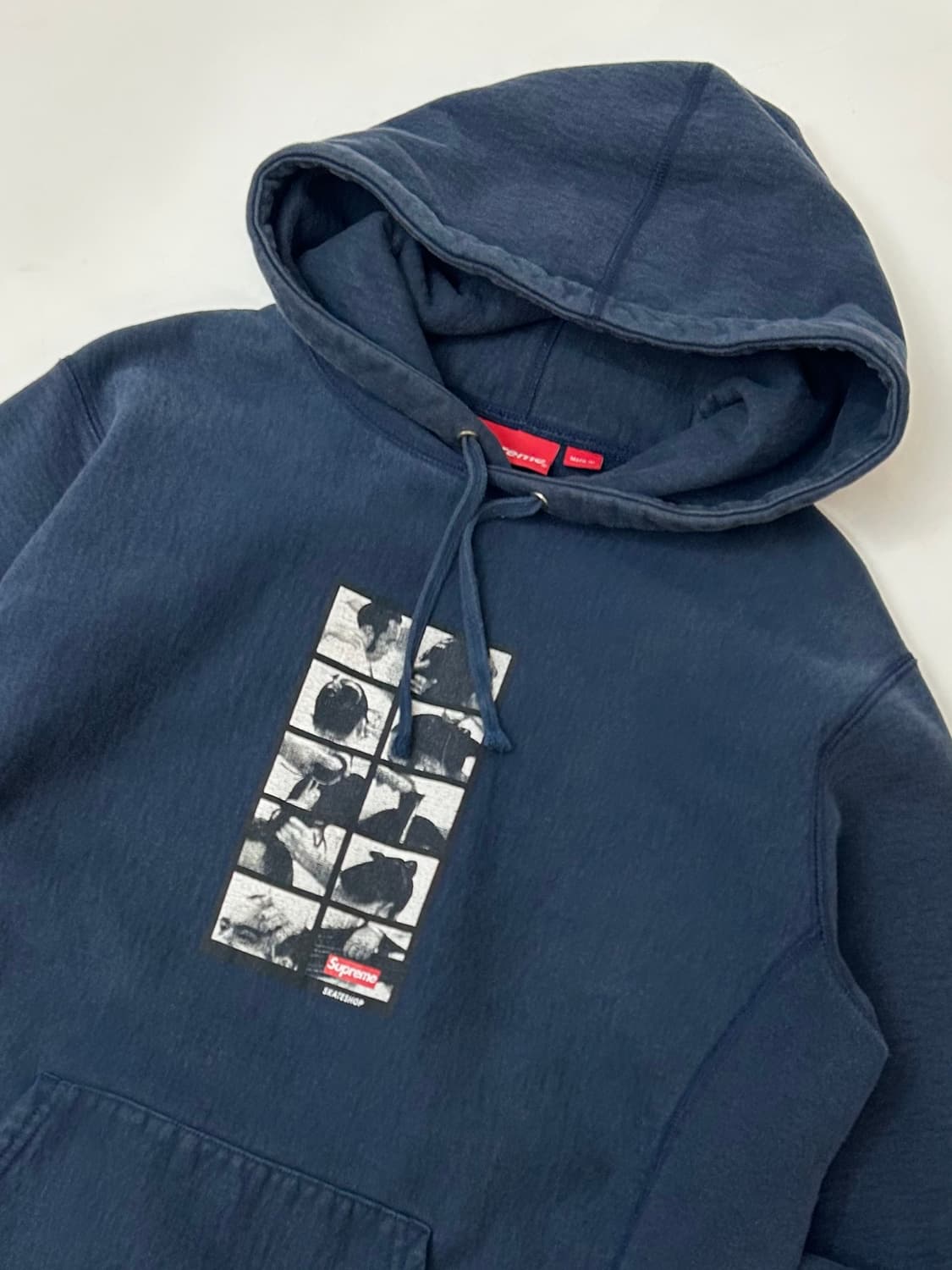 슈프림 16FW 스모 네이비 후드티 상품이미지1