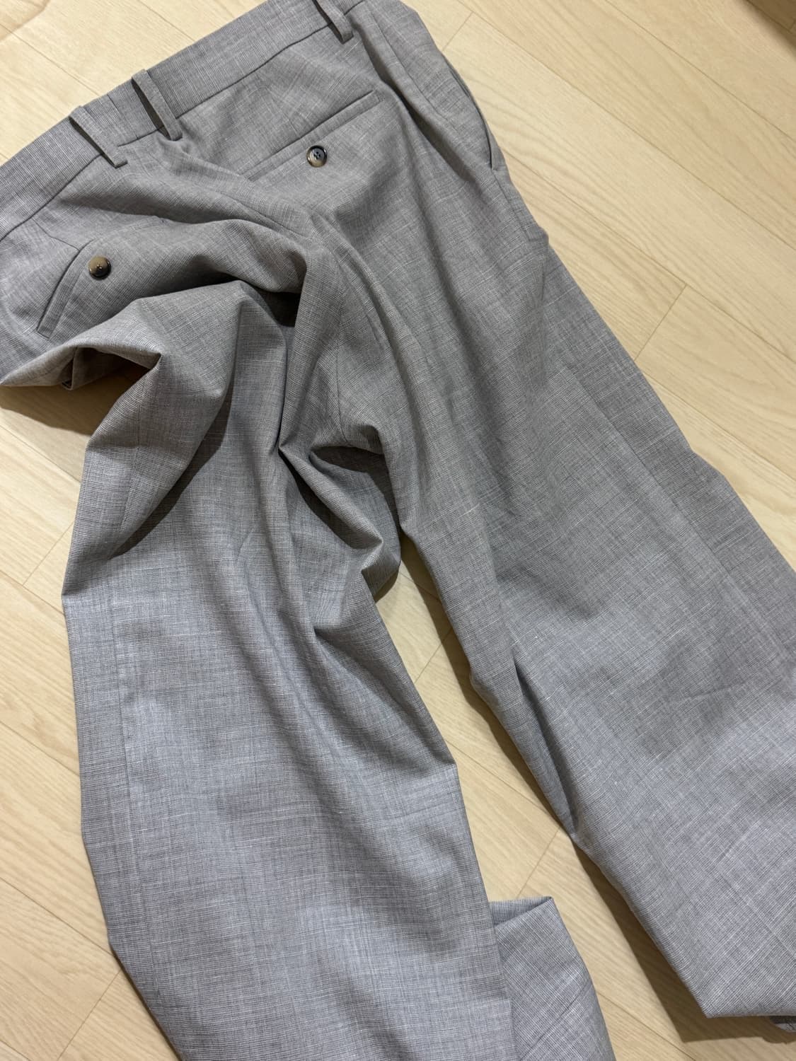 렉토 24SS 발레리오 스트레이트핏 팬츠 상품이미지2