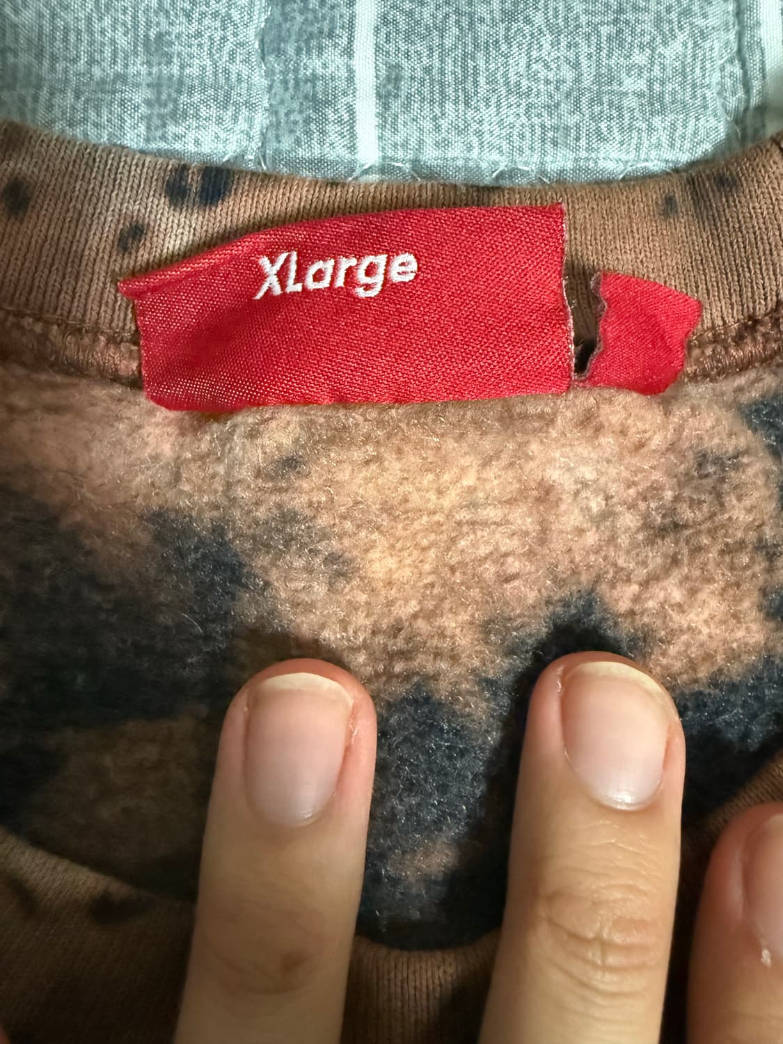 슈프림 스몰박스로고 타이다이 맨투맨 XL 새상품  상품이미지3