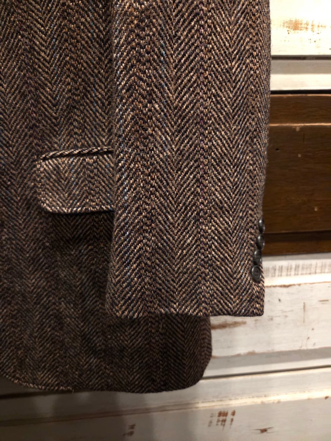 닥스 영국제 해리스트위드자켓  상품이미지4