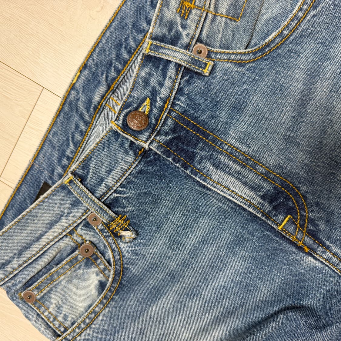 🏷️r13 알써틴 Bowie straight in jasper 일자진 상품이미지5