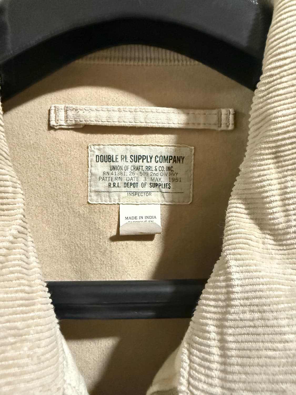 RRL 더블알엘 블랙켓 덱자켓 상품이미지4