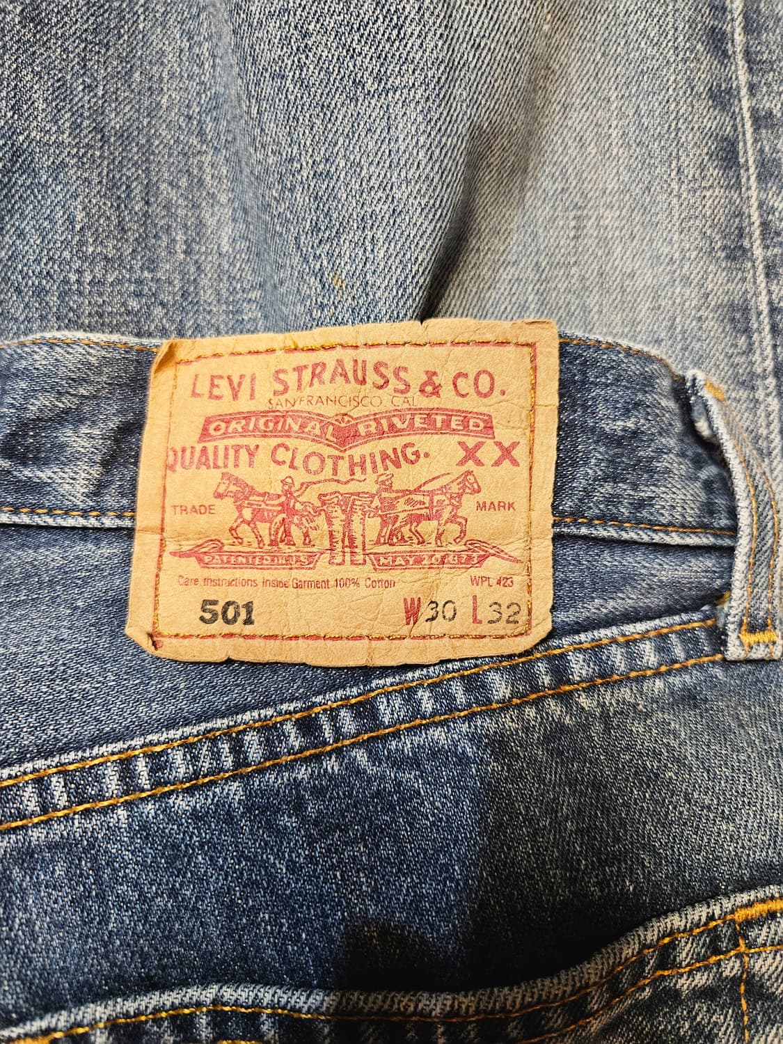 리바이스 501 빈티지 데님 팬츠 상품이미지4