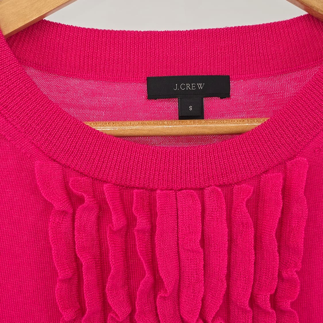 J. Crew Merino Wool Pink Sweater S 상품이미지3