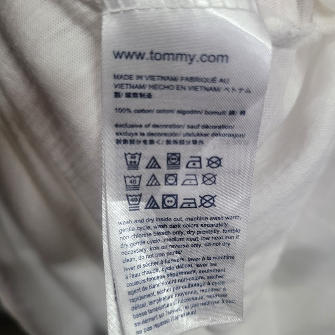 TOMMY HILFIGER 타미힐피거 아사면 셔츠 상품이미지5