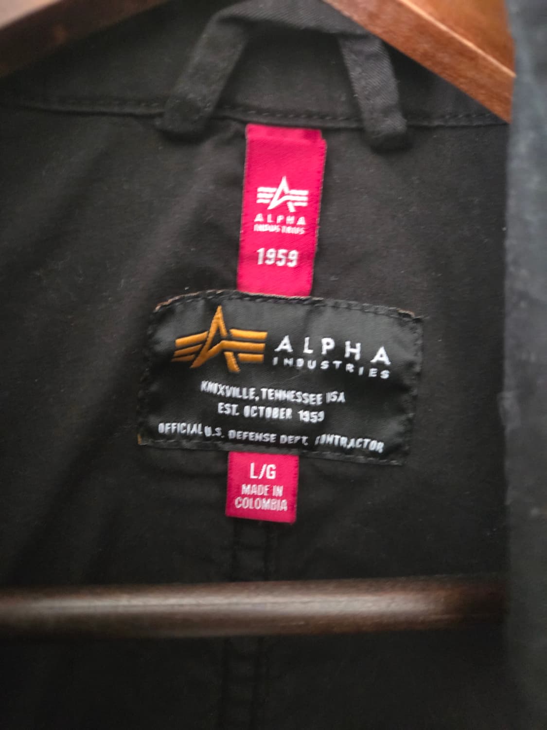 알파인더스트리 m65 필드 자켓 블랙 L 상품이미지3